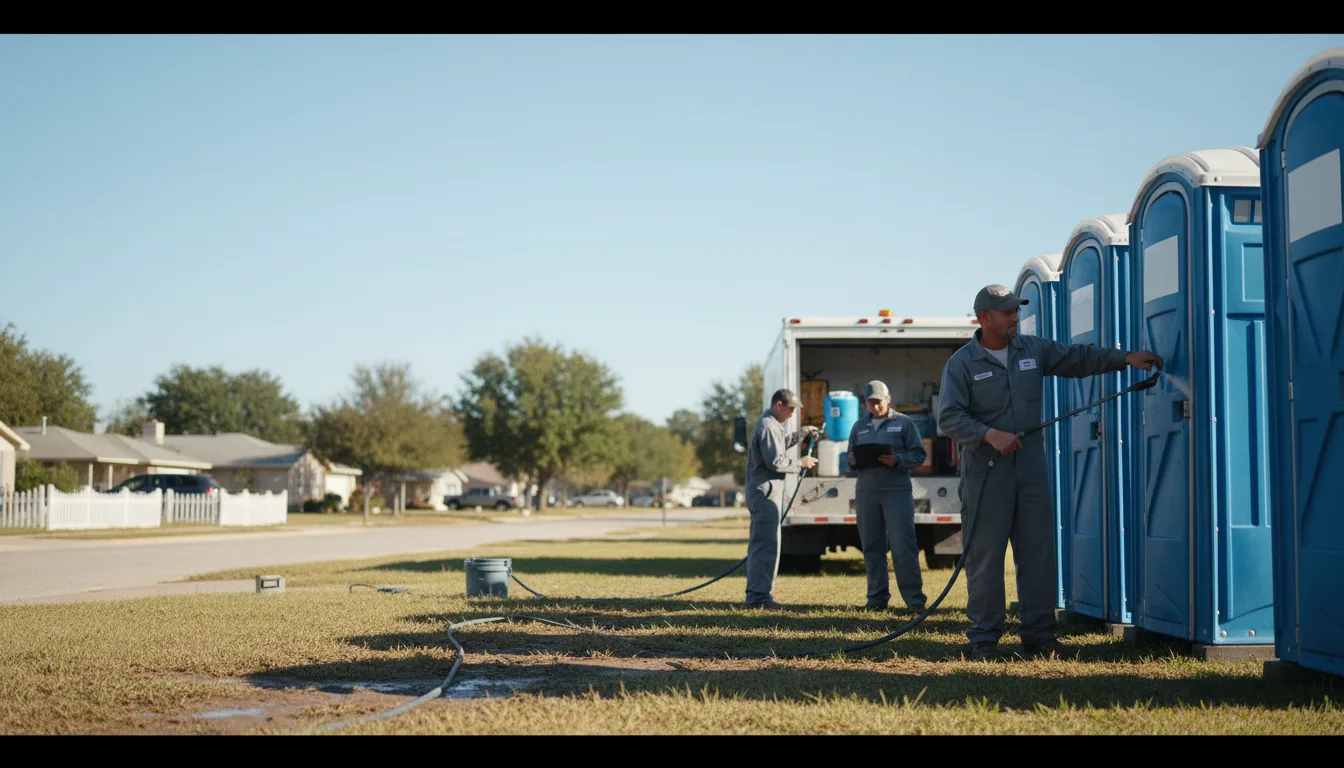 Long-Term Portable Toilet Rental in Valley City, ND near me
